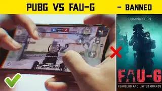 🔥Pubg Mobile Vs FAU-G Reality?? - Pubg Alternative - Pubg Mobile Ban Pre-planned