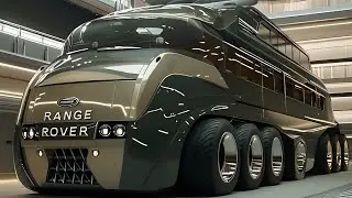 2026 Range Rover Motorhome: o luxo que virou casa sobre rodas!