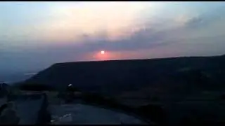 Watch beautiful sunset at Rani rupmati mahal. Monuments in Mandu.