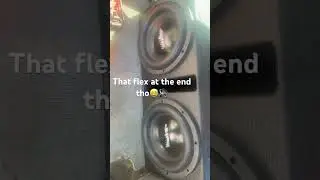 2 EVL 12s powered by #rockfordfosgate T1500 #subwoofer #music