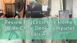 Review PayLessHere Home Office Chair Desk Computer Chair Adjustable Ergonomic Lumbar Support Armrest
