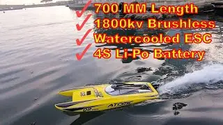 Volantex Atomic V792 Brushless RC Boat | Top Speed Test