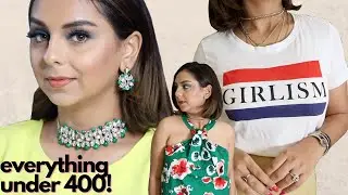 UNDER ₹400 Ajio Shopping Haul 🛍 | Clothing & Accessories