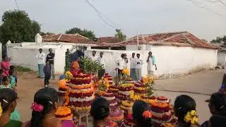 Bathukamma celebration at my village