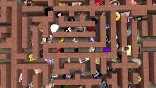 Nico's Nextbots in Maze Garry's Mod Horde
