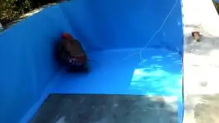 Placat Piscina cu membrană pvc Liner