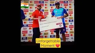 Presenting Dream 11 Game Changer Award to Ashwin🤩 #YoutubeShorts #Shorts #Viral #Trending #JaiHind🇮🇳