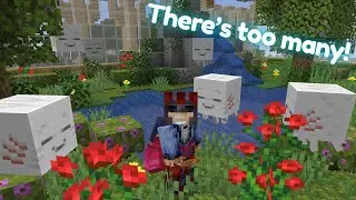 Getting the NEW HAPPY GHAST in Minecraft Survival! - Forever World EP4