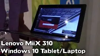 Lenovo Miix 310 Windows 10 Tablet/Laptop - CE Week 2016