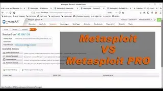 Gaining Access with Metasploit vs Metasploit Pro - PART 3