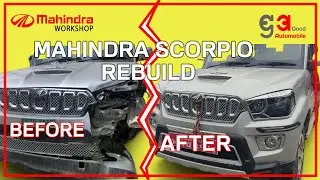Accident rebuild of Mahindra Scorpio