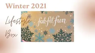 Shopping blind: fabfitfun Winter 2021 lifestyle box review and unboxing