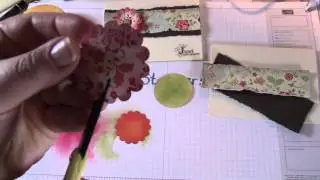 Scallop Punch Flower Card