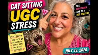 July 23, 2026 | UGC Deadlines, Cat Visits & Keeping It Together