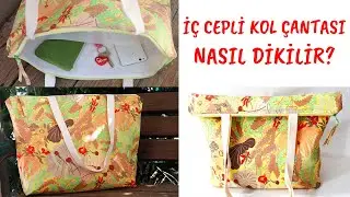 İç Cepli Kol Çantası Dikimi | Kol Çantası NASIL DİKİLİR?