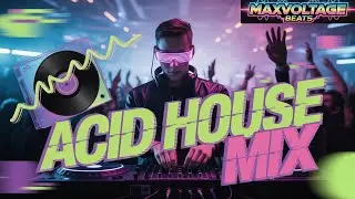 Hypnotic Acid Techno Mix (1 Hour) | Psychedelic 303 Grooves & Trippy Visuals | 2025