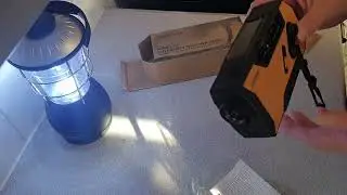 Wind Up Lamp and Radio #UKPreppers #CostOfLivingCrisis