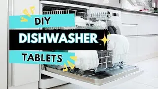 DIY Dishwasher Tablets l Natural Cleaning Products