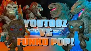 Godzilla VS Kong YouTooz Figure Reviews - YouTooz VS Funko POP!