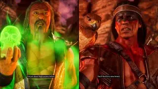 MK11 - Nightwolf Boss Fight Towers Of Time!