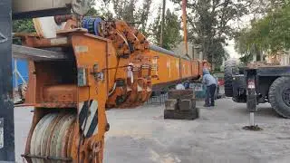 PPM 600 Crane Boom Refitting | Crane Hydraulic Jack Rebuilt | Carne Boom Adjustable | Part #1