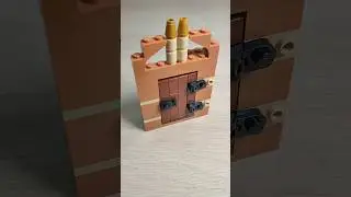C&oacute;mo hacer una puerta de lego #lego #legobyplaf #creacion