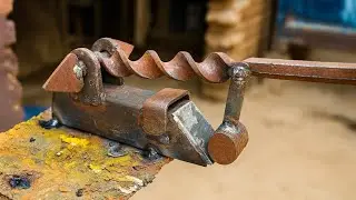 Useful Idea For Metal Bar Bending Simple Bending Technique For Flat Bar 