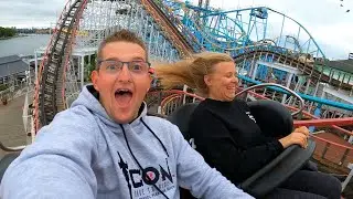 Riding Twister At Gr&ouml;na Lund - Rider Cam POV