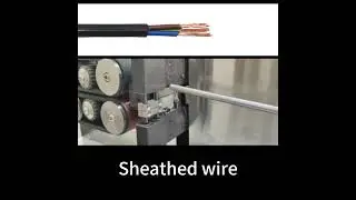 Big Gauge Wire Cable Automatic Cutting and Stripping Machine