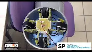 Internal Pipe Climbing Robot
