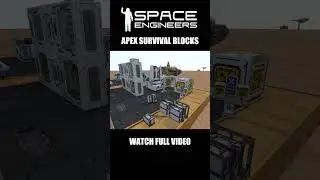 NEW BLOCKS IN APEX SURVIVAL DLC #survival #gaming #spaceengineers