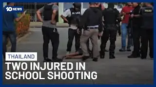 Gunman Arrested After Two Injured In Thailand School Shooting | 10 News