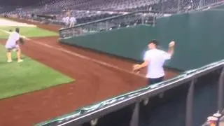 Erik Jabs Robs a Homer at PNC Park