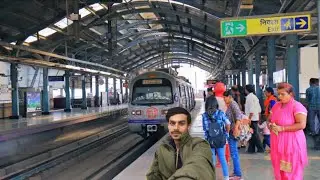 Dehli Tour In One Day By Dehli Metro 🚇 || Best Tourist Places Of Dehli 😍