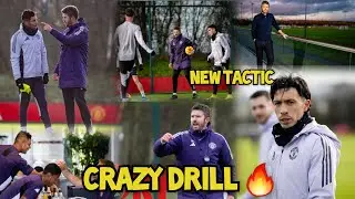 Day 2 🔥 Carrick Crazy Drill At Carrington Ahead Of MAN CITY💪Mbuemo & Amad New Assignment! Man United