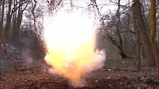 Aluminium Flash Powder( NaNO3 + Al + S )