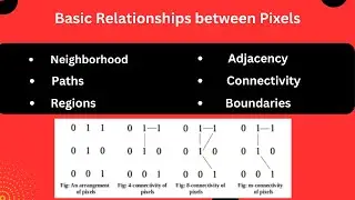 Basic relationship between pixels in digital image processing