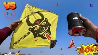 Kite flying 147feet girls reaction