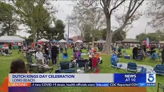 Crowds flock to Dutch Kings Day celebration in Long Beach