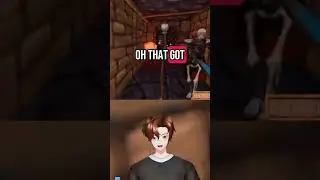 Lich can&rsquo;t resist Cory 😂 #daggerfallunity #vtuber #daggerfall #elderscrolls