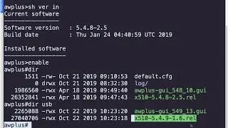Update Firmware Alliedtelesis x510L-28GT
