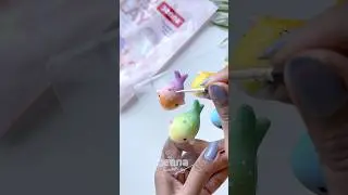 Рыбки 🐠🐟из холодной фарфоровой глины #шорты #jennahandcrafts