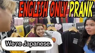 ENGLISH ONLY PRANK in GREEN HILLS【MANILA】