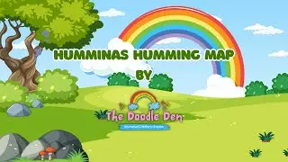 Hummina&rsquo;s 🐝 Humming Map | A Magical Bee Adventure Story for Kids 🌿🎵 | The Doodle Den #kidsstories