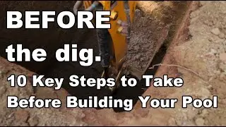 Preparing to get your pool ready for construction - Houston Cool Pools