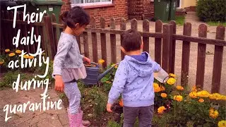 Kids daily activity during quarantine
