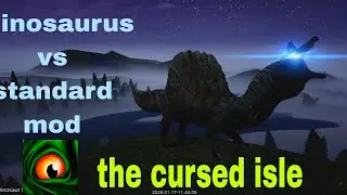 Spinosaurus vs standard mod || the cursed isle ||... 🦖🦖