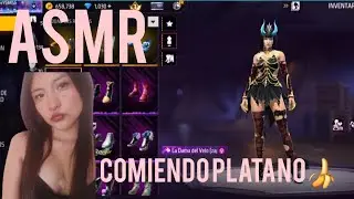 ASMR Comiendo plátano | JUGANDO FREEFIRE