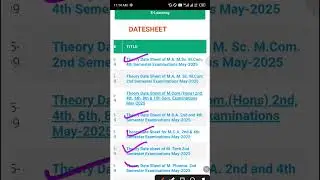 Igu meerpur rewari|Regular/re-appear exam 2025 |Igu datesheet kaise download kare 2025  #shorts