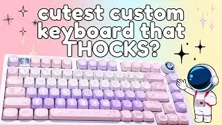 ☁️ cute pastel keyboard that THOCKS ✨ unboxing and review of Leobog Hi75 + soundtest